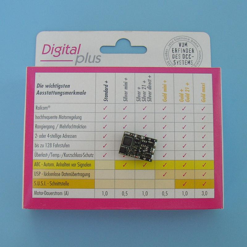 LENZ : 10330-01 : D�codeur de traction SILVER Direct +