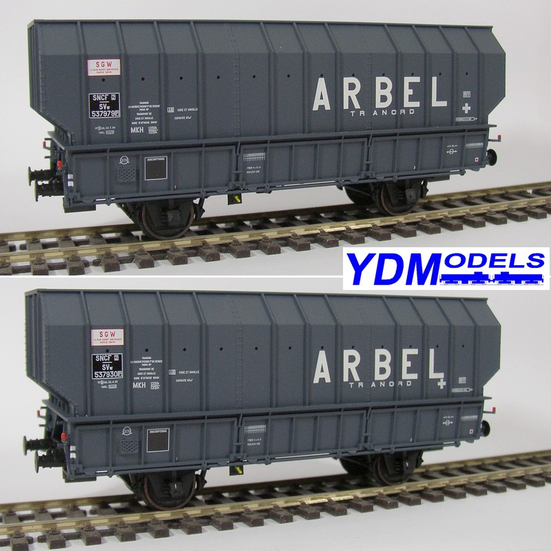 WB-025 - SET de 2 Wagons Coke ARBEL 3 Portes Ep.III
