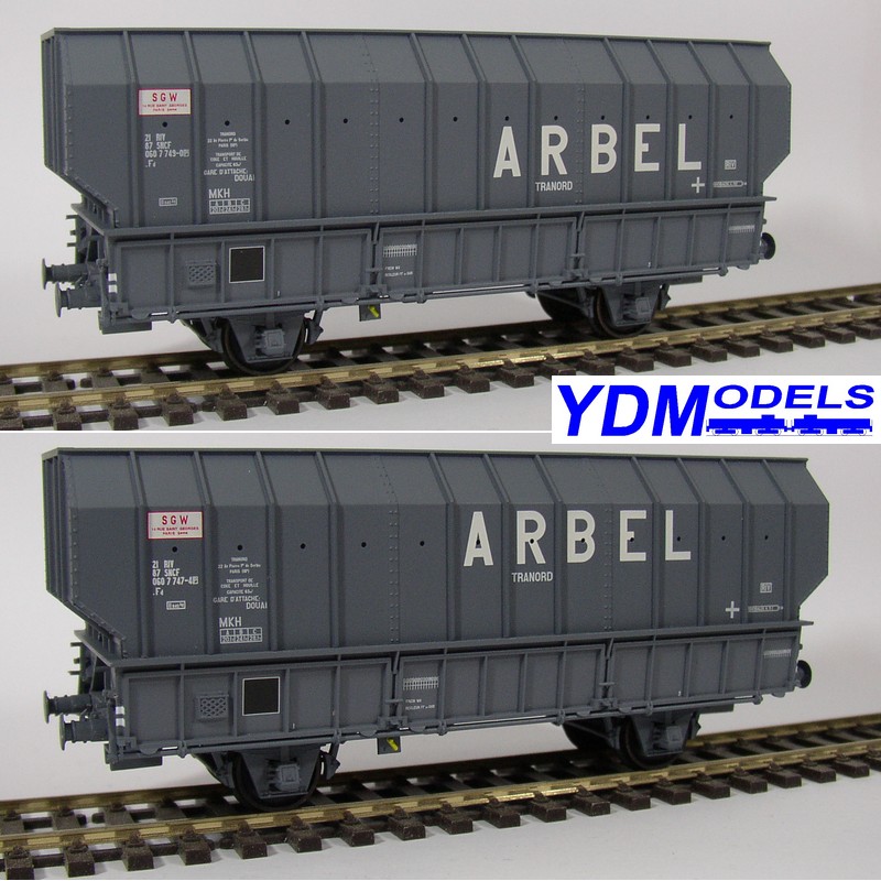 WB-026 - SET de 2 Wagons Coke ARBEL 3 Portes Ep.IV