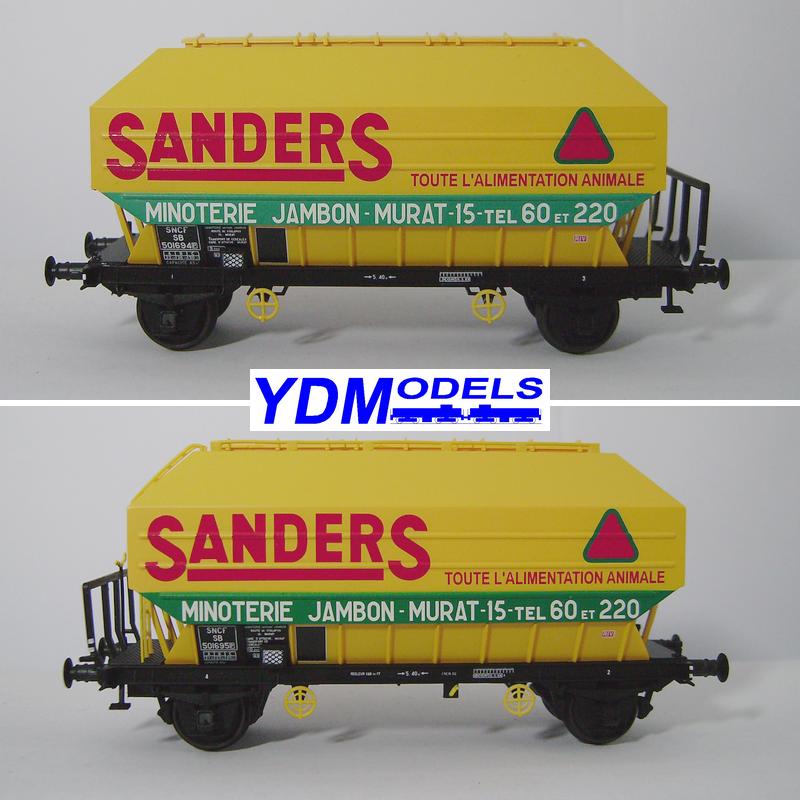 WB-035 � SET de 2 Wagons C�r�aliers FRANGECO Ep.III "SANDERS"
