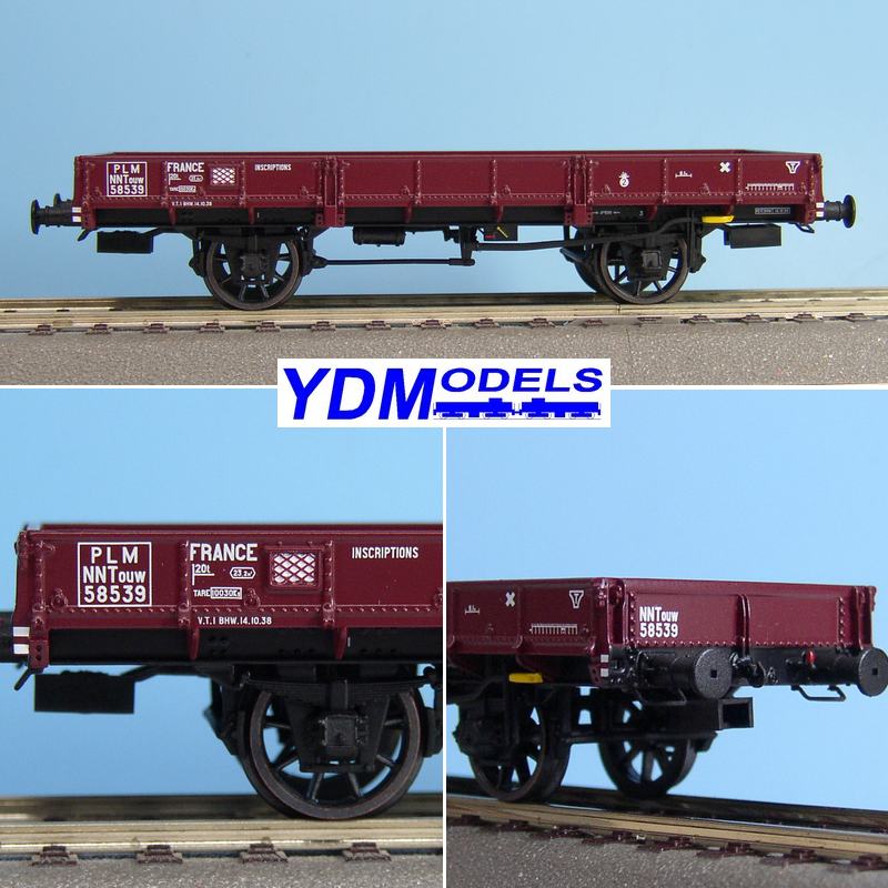 WB-125 � Wagon PLAT OCEM 29 Ep.II � PLM Rouge Sideros