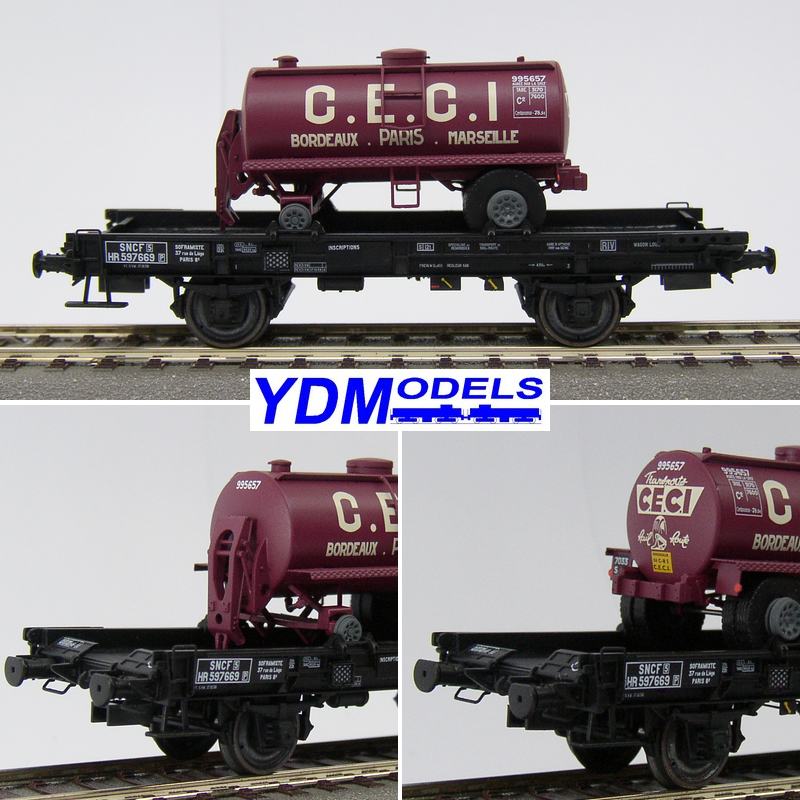WB-148 � Wagon UFR Mono-Porteur Ep.III - Citerne CECI