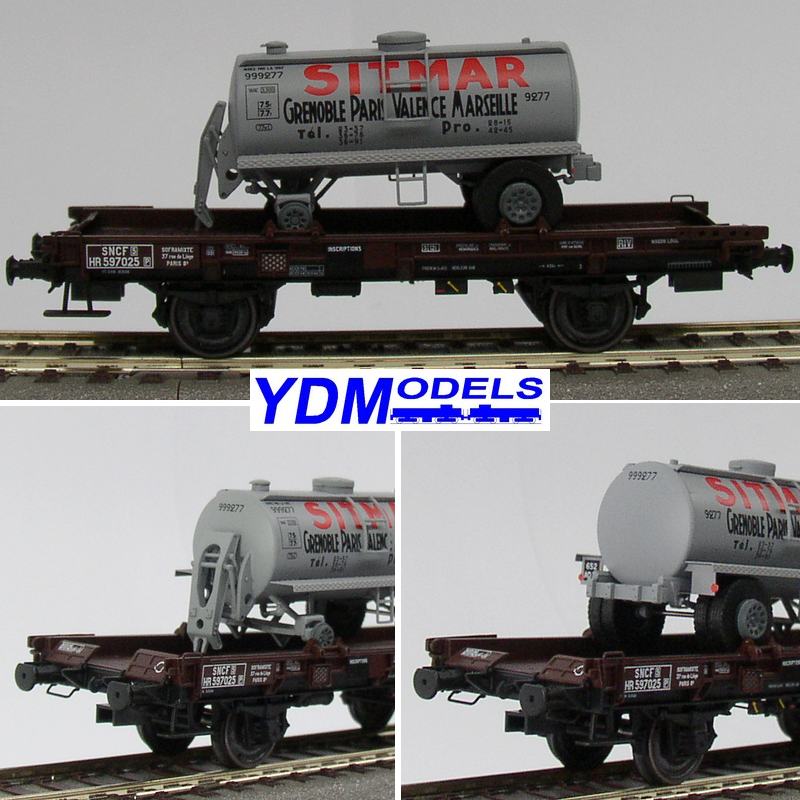 WB-149 � Wagon UFR Mono-Porteur Ep.III - Citerne SITMAR
