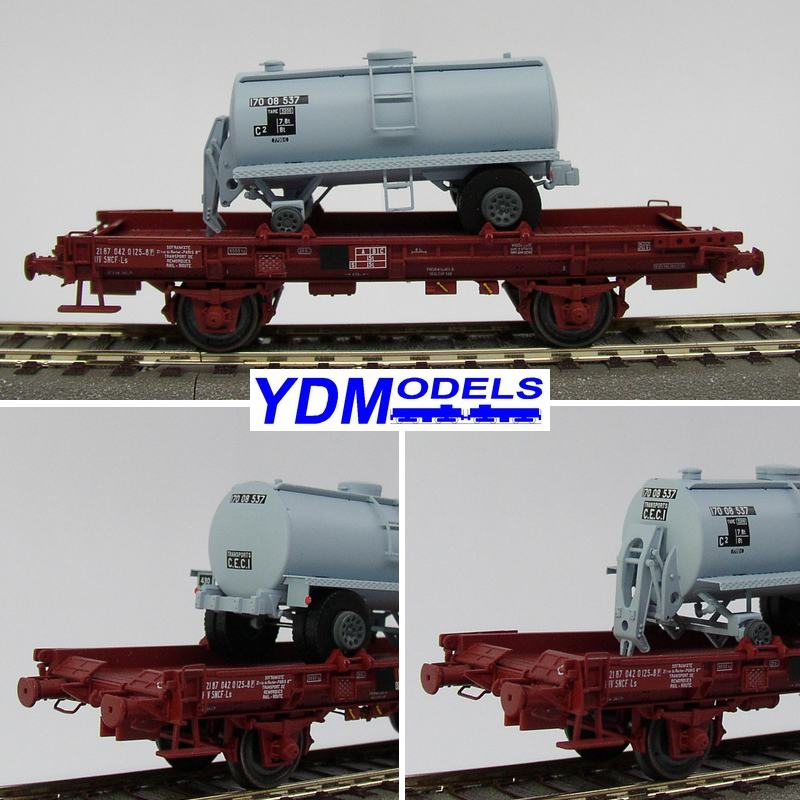 WB-153 � Wagon UFR Mono-Porteur Ep.IV - Citerne CECI