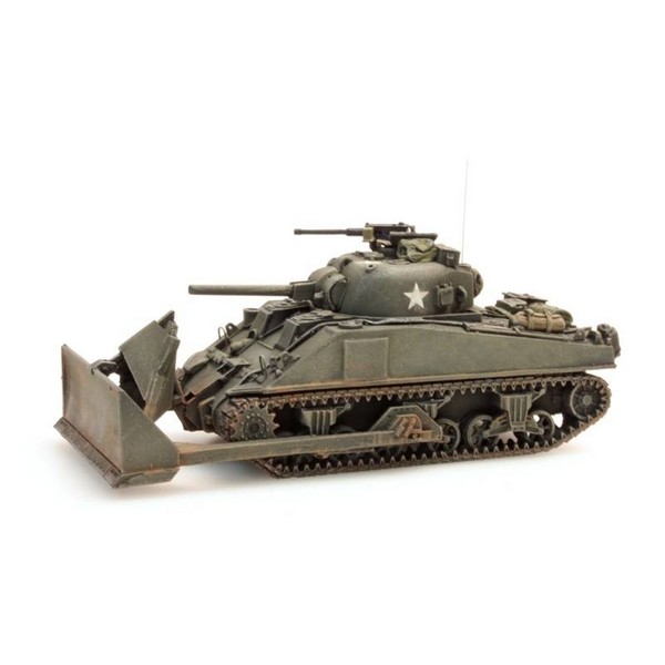 387116 :  Sherman M4, Char Bulldozer, UK / US