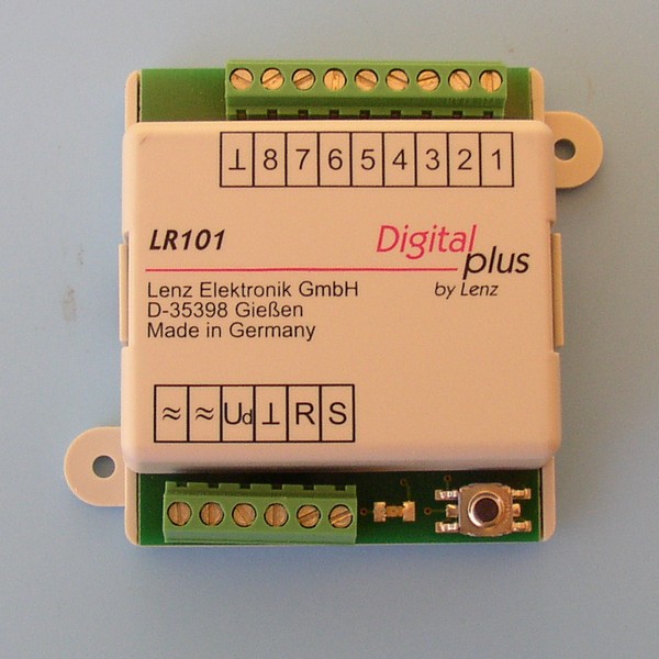 LENZ : 11201 : Module LR101 de rtrosignalisation 8 sorties